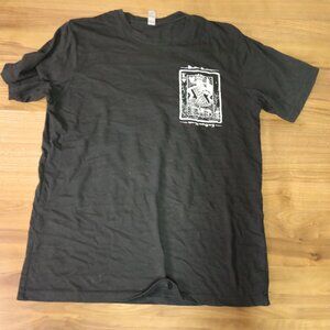 Bluebird Barbers Short Sleeve Shirt Black King Card on NextLevel NL Men's M